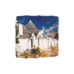 Via Monte Nero Alberobello Souvenir Calamita Trulli in pietra SET-FAA039P05AM - fronte