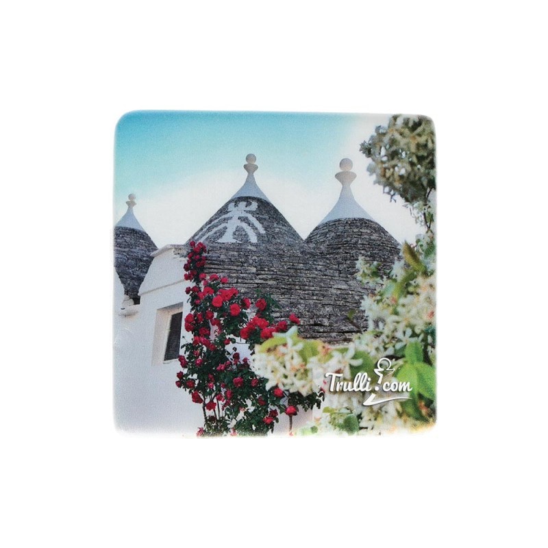 Souvenir Alberobello calamita trulli SET-FAA003V05AM - fronte